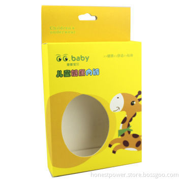 Underwear Box with Hanger, Made of 350gsm Paper, Customized Designs and Sizes are Accepted